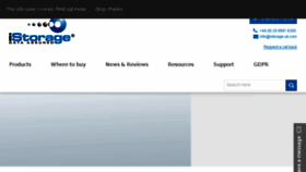 What Istorage-uk.com website looked like in 2016 (7 years ago)