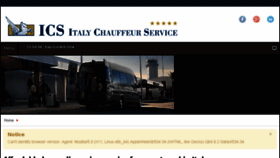 What Italychauffeurservice.com website looked like in 2016 (7 years ago)