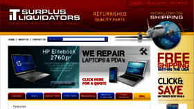 What Itsurplusliquidators.com website looked like in 2016 (7 years ago)