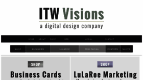 What Itwvisions.com website looked like in 2016 (7 years ago)