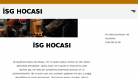 What Isghocasi.com website looked like in 2016 (7 years ago)