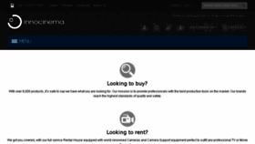 What Innocinema.com website looked like in 2016 (7 years ago)
