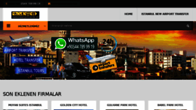 What Istanbulnewairporttransfer.com website looked like in 2016 (7 years ago)