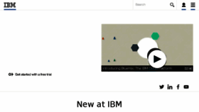 What Ibm.in website looked like in 2016 (7 years ago)