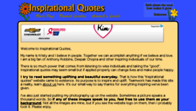 What Inspirational-quotes.us website looked like in 2016 (7 years ago)