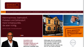 What Immobilien-kleinmachnow.de website looked like in 2016 (7 years ago)