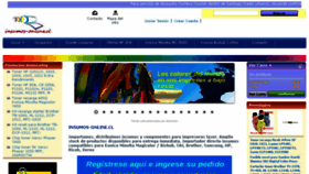 What Insumos-online.cl website looked like in 2016 (7 years ago)