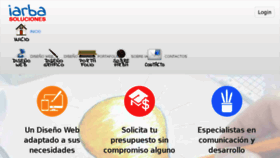 What Iarba.es website looked like in 2016 (7 years ago)