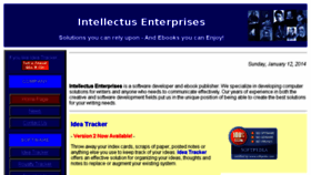 What Intellectusenterprises.com website looked like in 2016 (7 years ago)