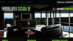 What Inmobiliariagocasa.com website looked like in 2016 (7 years ago)