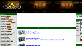 What Indbaaz.com website looked like in 2016 (7 years ago)
