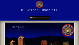 What Ibew611.com website looked like in 2016 (7 years ago)