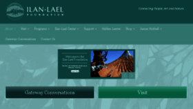 What Ilanlaelfoundation.org website looked like in 2016 (7 years ago)