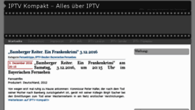 What Iptv-kompakt.de website looked like in 2016 (7 years ago)