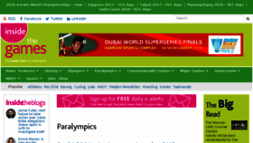 What Insideworldparasport.biz website looked like in 2016 (7 years ago)