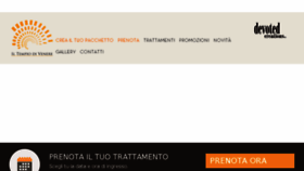What Iltempiodiveneregb.com website looked like in 2016 (7 years ago)