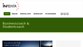 What Inpenta.nl website looked like in 2016 (9 years ago)