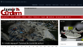 What Izmirgundem.com website looked like in 2016 (7 years ago)