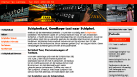 What Internettaxicentrale.nl website looked like in 2016 (7 years ago)