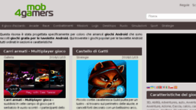 What It.mob4gamers.com website looked like in 2016 (7 years ago)