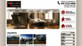 What Imobiliariapadraoro.com.br website looked like in 2016 (7 years ago)