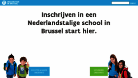 What Inschrijveninbrussel.be website looked like in 2016 (8 years ago)