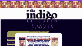 What Indigochild.com website looked like in 2016 (7 years ago)