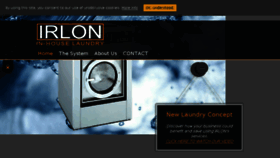 What Irlon.com website looked like in 2016 (7 years ago)
