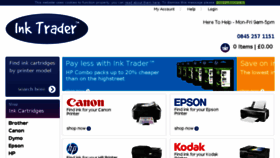 What Ink-trader.com website looked like in 2016 (7 years ago)
