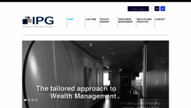 What Investipg.com website looked like in 2016 (7 years ago)