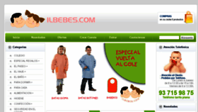 What Ilbebes.com website looked like in 2016 (7 years ago)