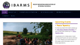What Ibarms.org website looked like in 2016 (7 years ago)