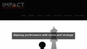 What Impactpcs.com website looked like in 2016 (7 years ago)