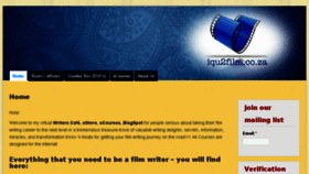 What Iqu2film.co.za website looked like in 2016 (7 years ago)