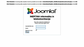 What Inertina.com website looked like in 2016 (8 years ago)