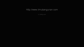 What Ilmubangunan.com website looked like in 2016 (7 years ago)