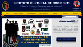 What Ico.edu.mx website looked like in 2016 (7 years ago)