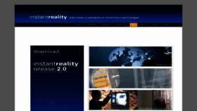What Instantreality.org website looked like in 2016 (7 years ago)