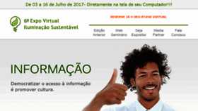 What Iluminacaosustentavel.com.br website looked like in 2016 (7 years ago)