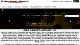 What Industrialrobotix.com website looked like in 2016 (7 years ago)