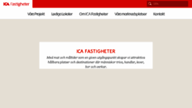 What Icafastigheter.se website looked like in 2016 (7 years ago)