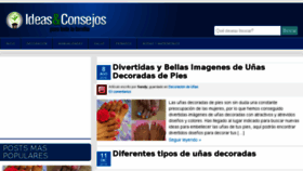 What Ideasyconsejos.com website looked like in 2016 (7 years ago)