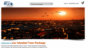 What Istanbultourpackage.com website looked like in 2016 (7 years ago)