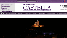 What Immocastella.com website looked like in 2016 (7 years ago)