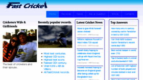 What Itsonlycricket.com website looked like in 2016 (7 years ago)