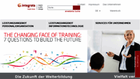 What Integrata.de website looked like in 2016 (7 years ago)