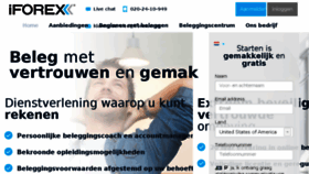 What Iforex.nl website looked like in 2016 (7 years ago)