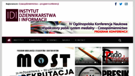What Idi.ujk.edu.pl website looked like in 2016 (7 years ago)