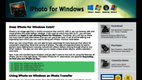 What Iphotowindows.com website looked like in 2016 (7 years ago)