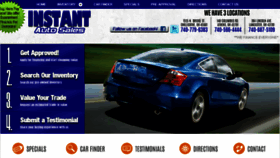 What Instantautosales.net website looked like in 2016 (7 years ago)